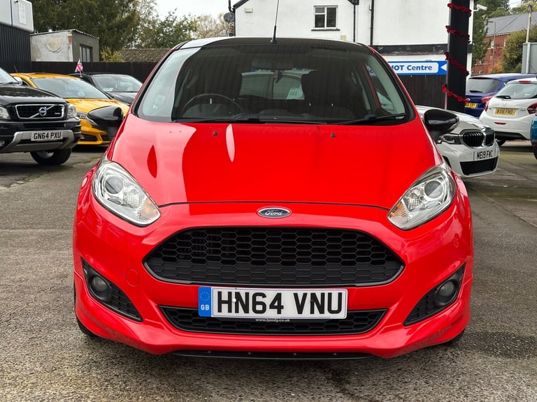 2014 Ford Fiesta 1.0 EcoBoost 140 Zetec S Red 3dr HATCHBACK Petrol Manual