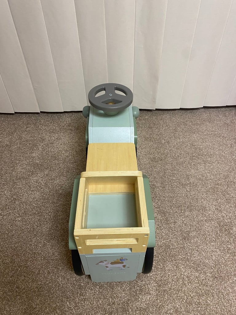 Little Dutch Walking Wooden Tractor 