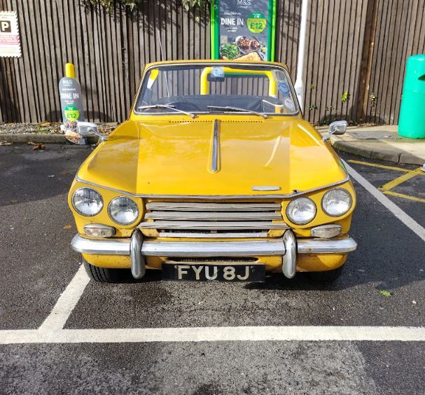 Triumph Vitesse 1971 Mk2, 2 litre with overdrive, SW London