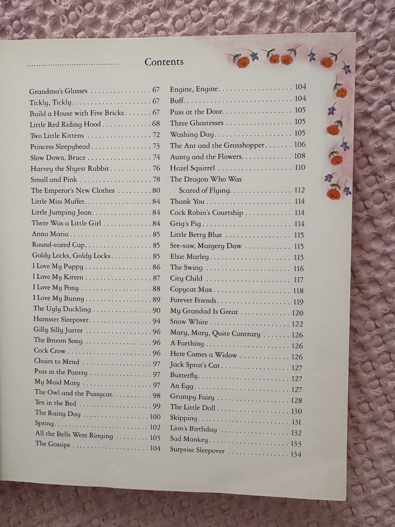 365 Stories and Rhymes for Girls Book