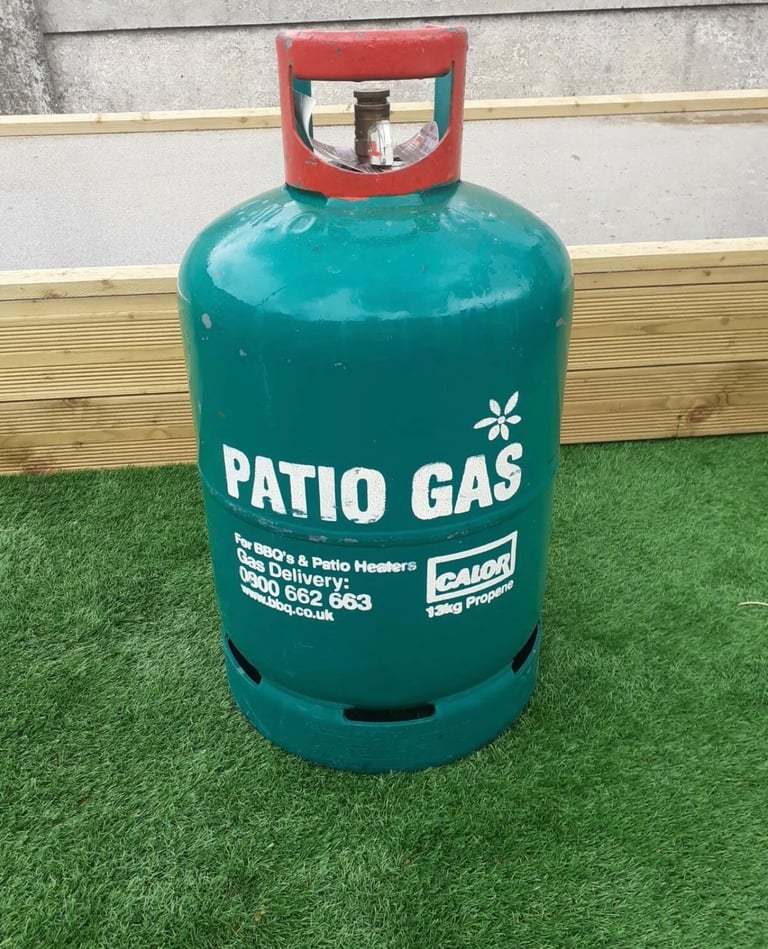Calor Patio Gas 13kg Propane FULL Bottle NOT Flo Gas 13 kg