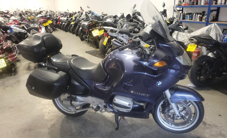 image for 2002 02 BMW R1150RT R1150 RT TOURER BLUE FULL LUGGAGE HISTORY R 1150 