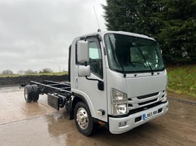 2016 ISUZU N75.190 Euro 6 18ft chassis cab manual a/c 115kms