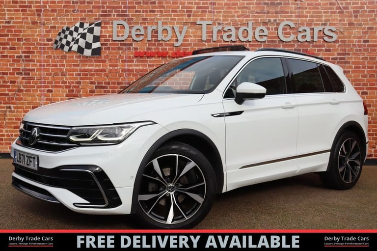 2021 71 VOLKSWAGEN TIGUAN 1.5 TSI R-LINE SUV 5DR PETROL DSG EURO 6 (S/S) (150 PS