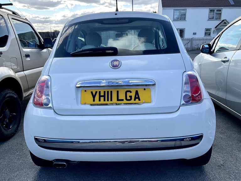 2011 Fiat 500 1.2 Lounge Hatchback 3dr Petrol Manual Euro 5 (s/s) (69 bhp)