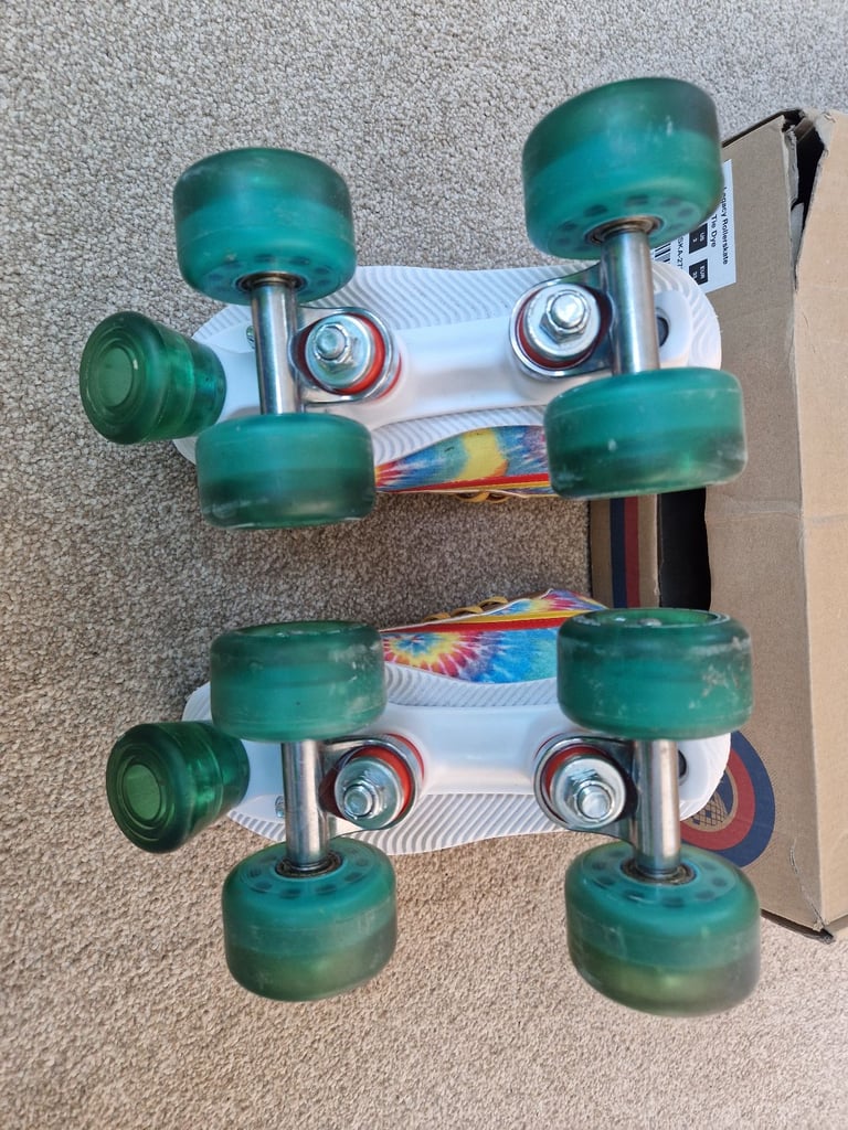 Rookie tie dye rollerskates