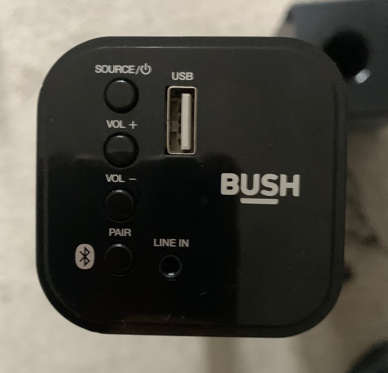 Bush Soundbar and Base Speaker