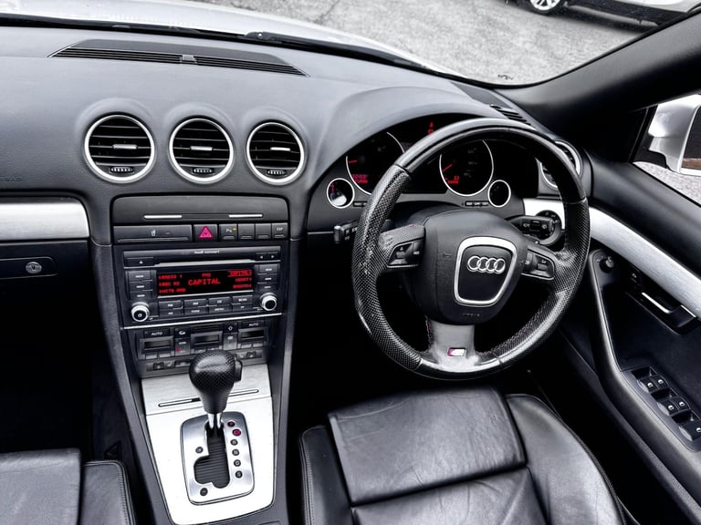 2007 Audi A4 Cabriolet 1.8T S line Multitronic 2dr CONVERTIBLE Petrol Automatic