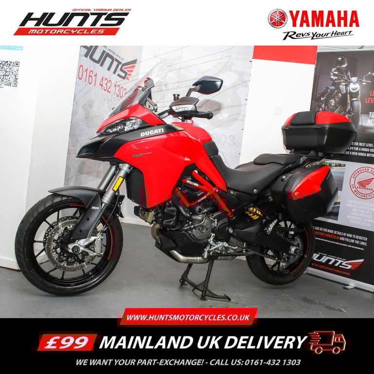 2019 '19 Ducati Multistrada 1260S. Ducati Safety Pack, Panniers £11,995