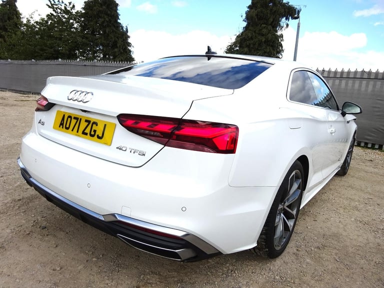 2021 71 REG AUDI A5 S LINE 40 TFSI AUTO DAMAGED REPAIRABLE SALVAGE