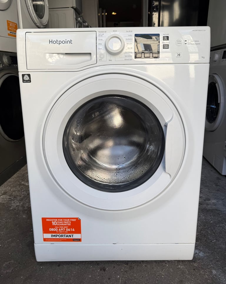 Hotpoint  Washing Machine With Free Deliveryy N Warranty 