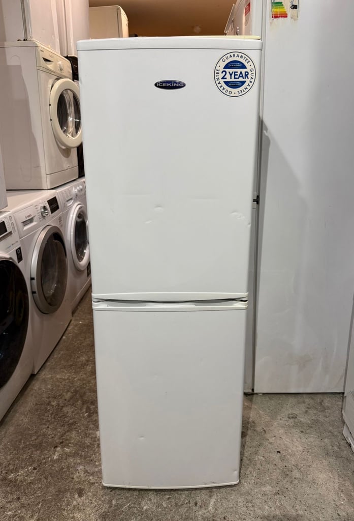 Iceking Fridge Freezer medium With Free Delivery N Warranty 