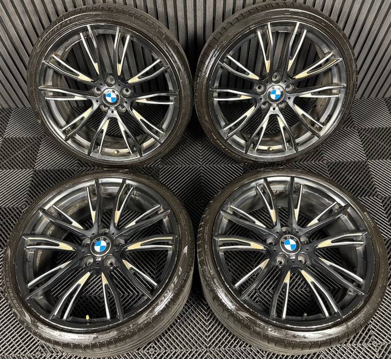 20" GENUINE BMW 3 SERIES 624 M SPORT F30 F31 F32 F36 ALLOY WHEELS TYRES