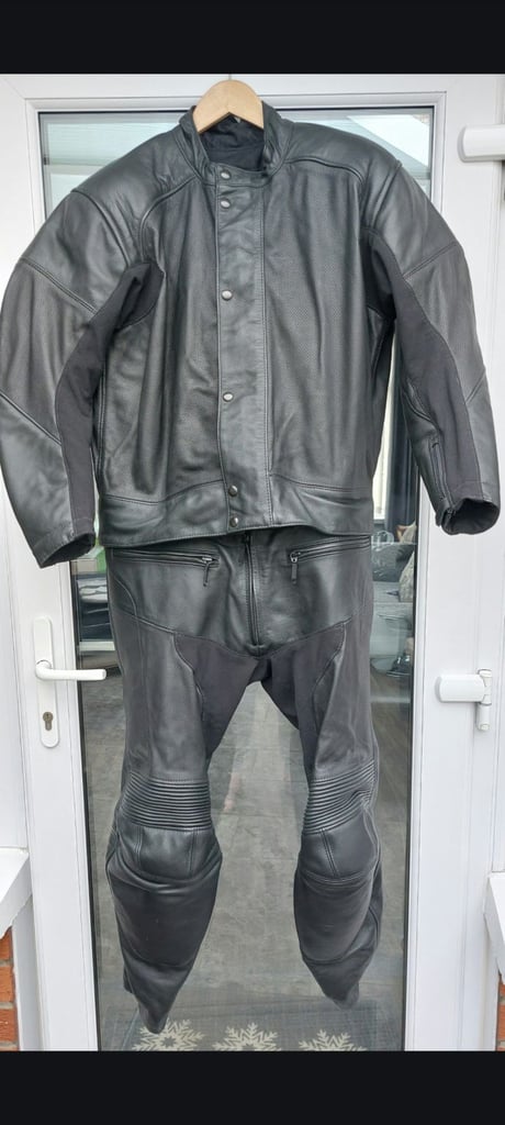 image for BKS 2 Piece Leather Motorcycle Suit ( LARGE )