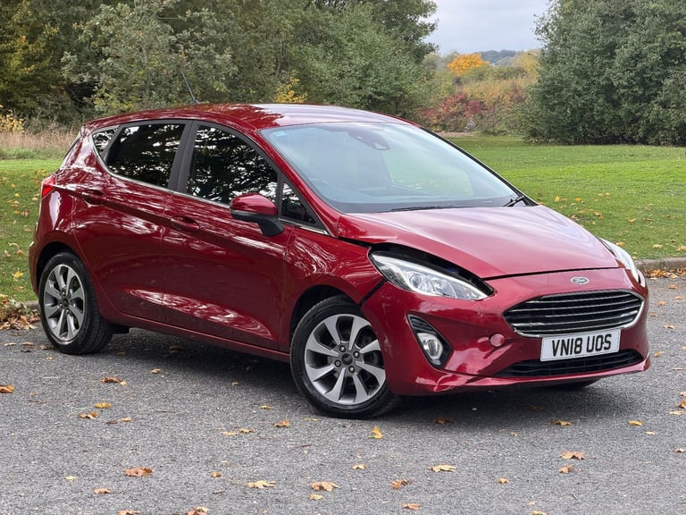 2018 FORD FIESTA TITANIUM 1.0 ECOBOOST 5 DOOR  CARPLAY HEATED SEATS/S WHEEL CAMERA SALVAGE CAT N