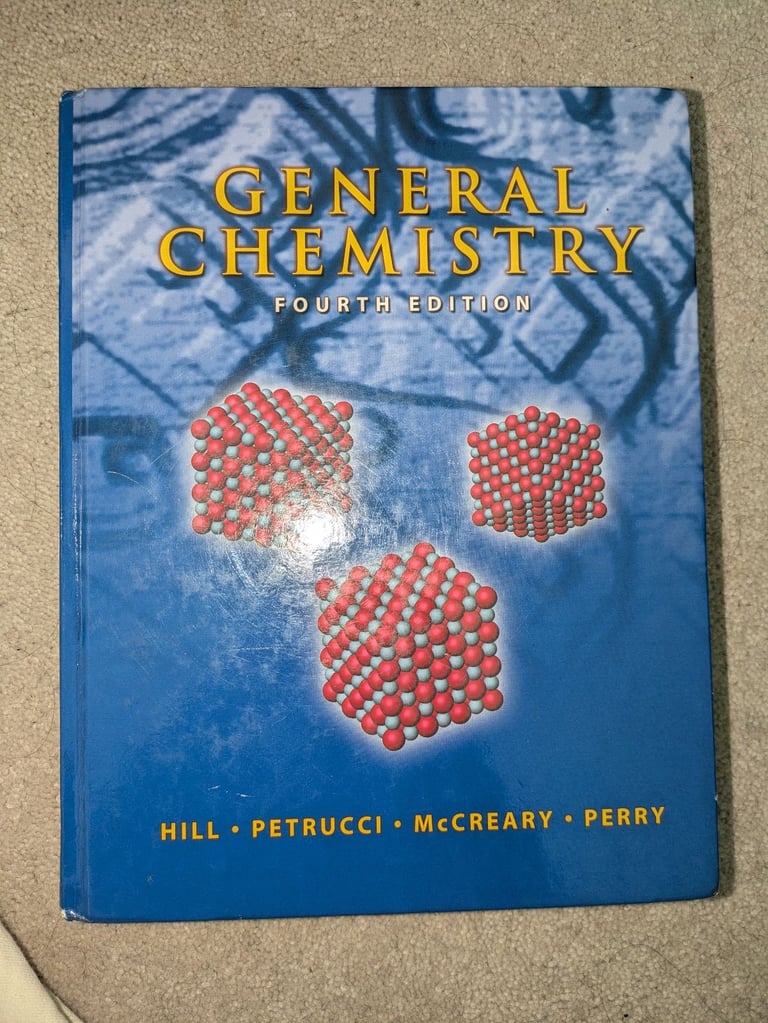 image for General Chemistry 4th Edition (Hill, Petrucci, McCreary & Perry)