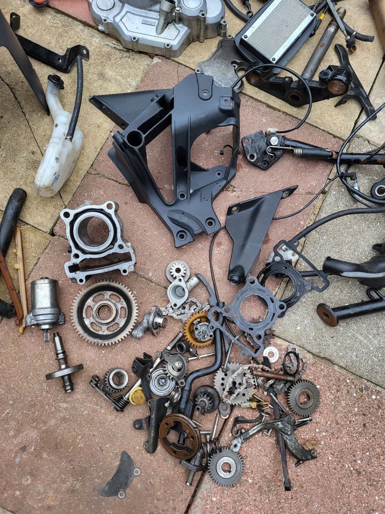 Yamaha wr 125 job lot 