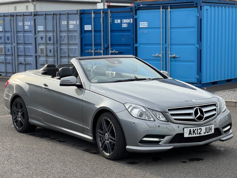 2012 Mercedes-Benz E Class E220 CDI BlueEFFICIENCY Sport 2dr Tip Auto CONVERTIBLE Diesel Automatic