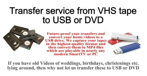 Video Transfer Services -- Convert Videos To USB Or DVD