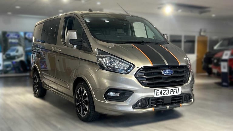 2023 Ford Transit Custom 2.0 EcoBlue 170ps Low Roof D/Cab Sport Van Auto Other Diesel Automatic
