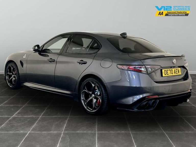 2020 Alfa Romeo Giulia 2.9 V6 Bi-Turbo Quadrifoglio Auto Euro 6 (s/s) 4dr Automatic Saloon Petrol...