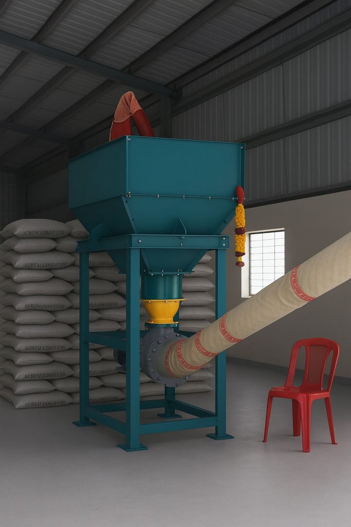 image for Hi - Speed Screw Conveyor - HIRE AND SALE***