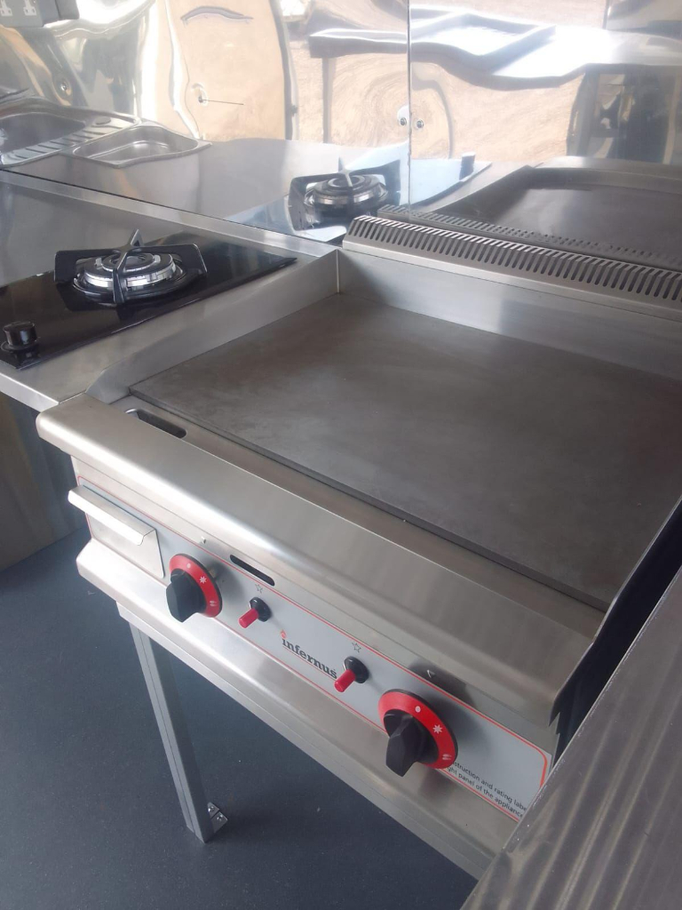 Commercial catering equipment restaurant kitchen trailer items 