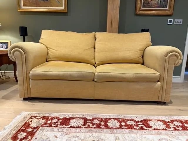 URGENT MUST GO - Set of 2 Duresta Waldorf 2.5-Seater Sofas RRP 8000