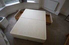 Myer's Divan Double bed base (+mattress) STILL AVAILABLE!