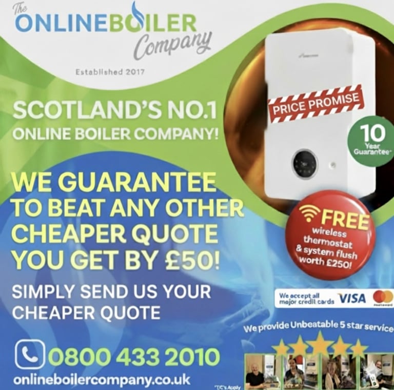 Combi boilers installed £1299!! Gas engineer. Credit cards accepted. 