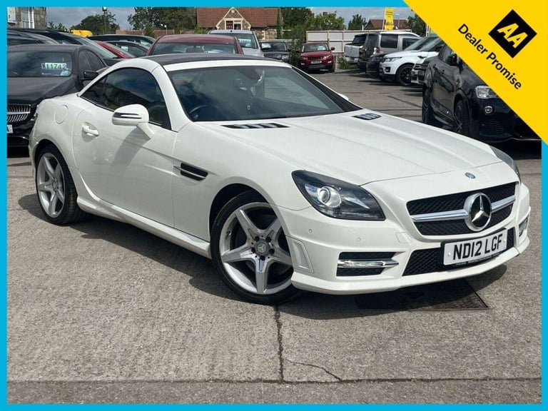 2012 Mercedes-Benz SLK 1.8 SLK250 BlueEfficiency AMG Sport Convertible 2dr Petrol G-Tronic+ Euro ...