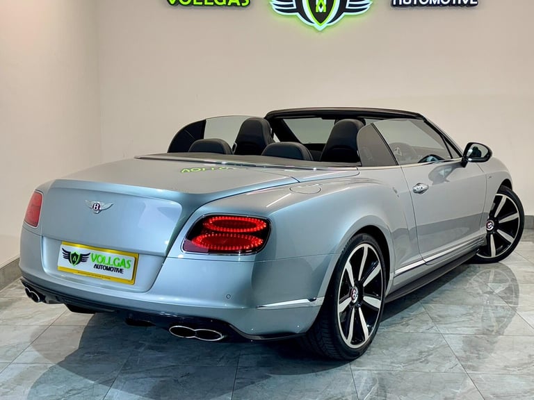 2015 Bentley Continental 4.0 V8 GTC S Auto 4WD Euro 5 2dr CONVERTIBLE Petrol Automatic