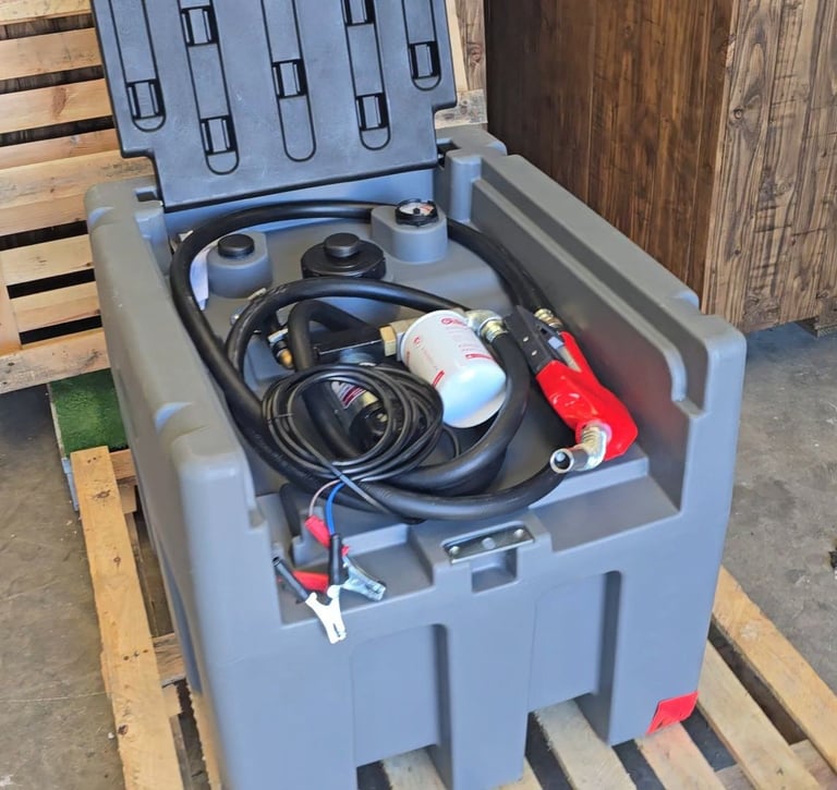 image for New 200lt diesel bowser fuel transportation tank farm digger equipment 