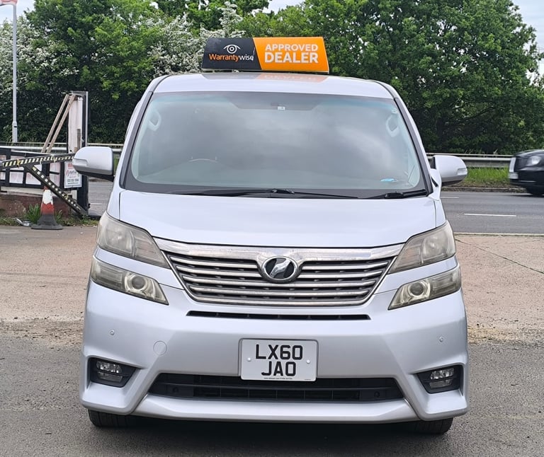 2011 Toyota Vellfire 2.4 Petrol Automatic 7 Seats ULEZ Free MPV Petrol Automatic
