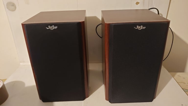 image for Surf sound stereo  bookshelf speaker