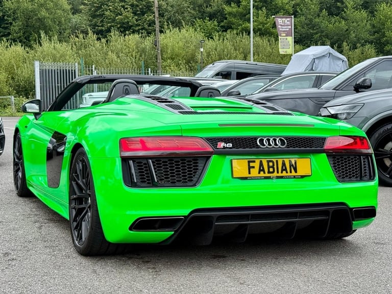 2017 Audi R8 5.2 FSI V10 Spyder S Tronic Quattro **£22,000 of Spec - Ceramics**