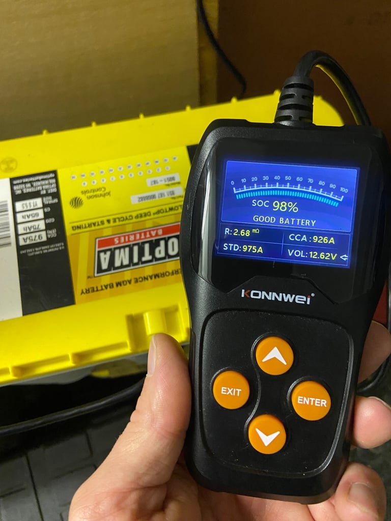 OPTIMA YELLOW TOP BATTERY 975CCA