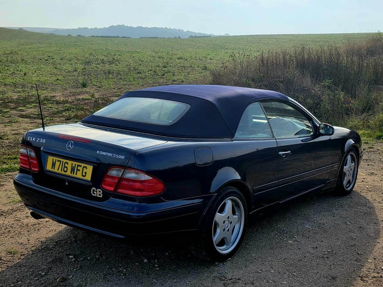MERCEDES CLK 230 KOMPRESSOR AUTOMATIC CONVERTIBLE