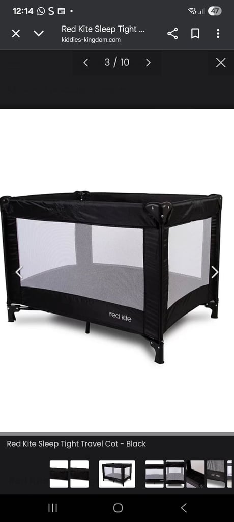 image for Redkite  travel cot 