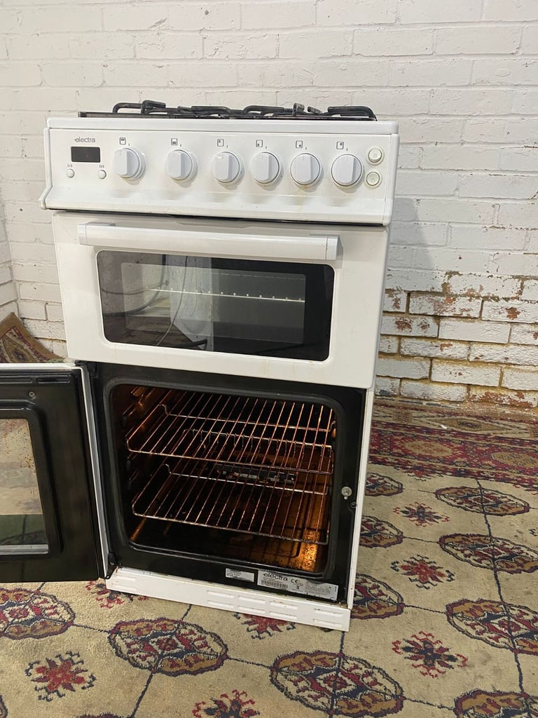 50 CM Electra White Gas Cooker Oven/Grill For Sale Good Conditi
