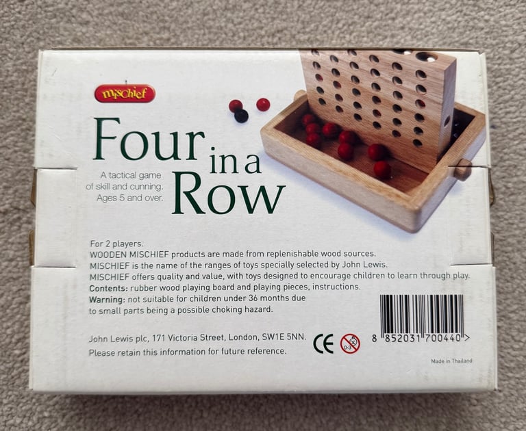 Four in a Row Game