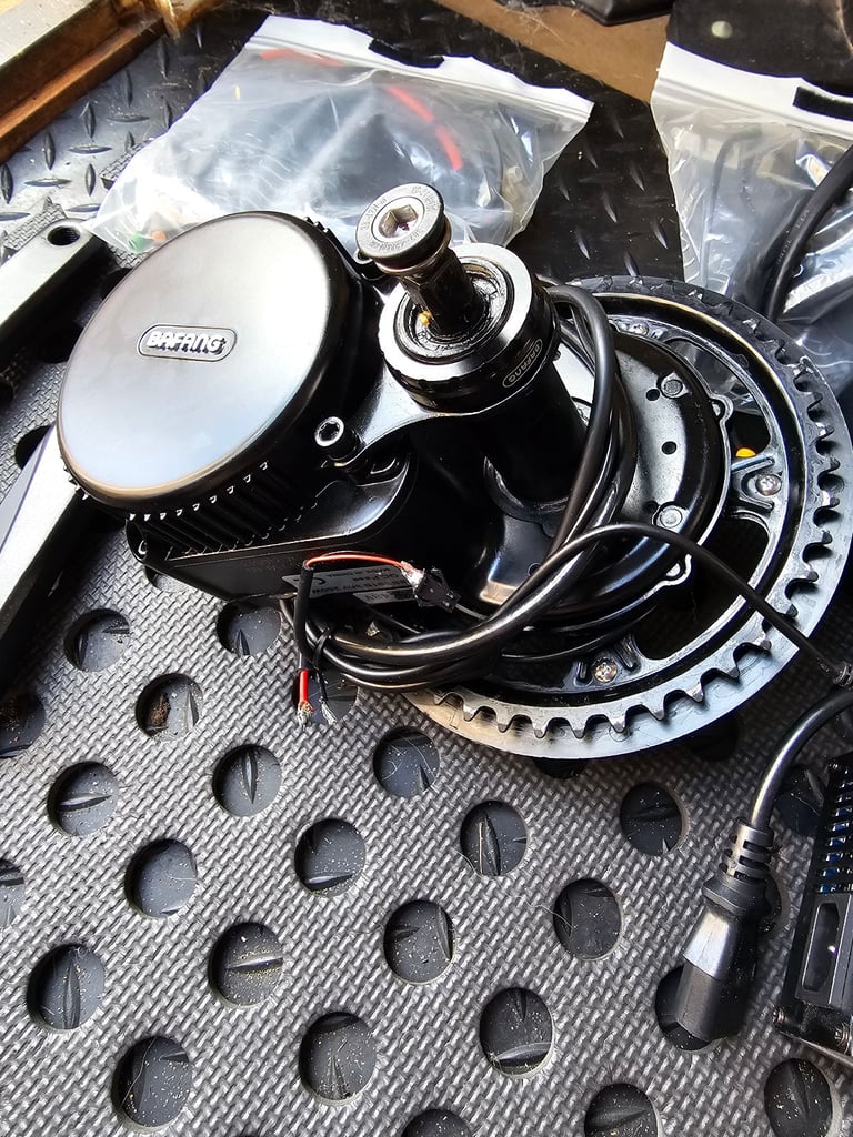 Bafang 750 watt motor.