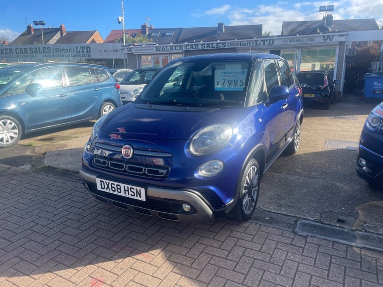 2018 Fiat 500L 1.4 Cross MPV 5dr Petrol Manual Euro 6 (95 bhp) Petrol