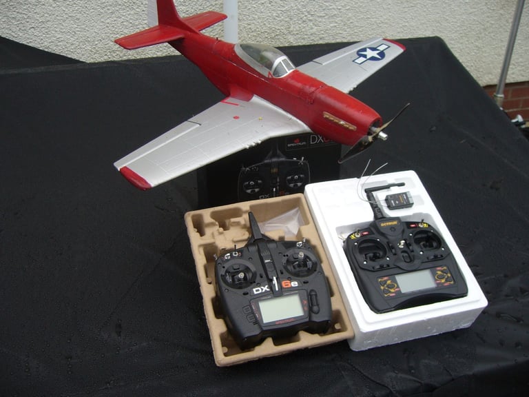 image for FlightLine P-51D Mustang 850mm (33") with Reflex gyro