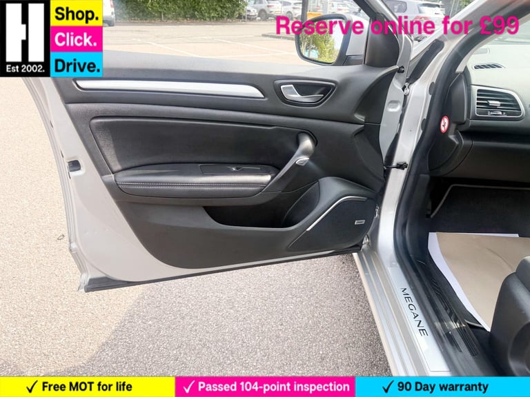 2016 Renault Megane 1.6 dCi Signature Nav Euro 6 (s/s) 5dr HATCHBACK Diesel Manual