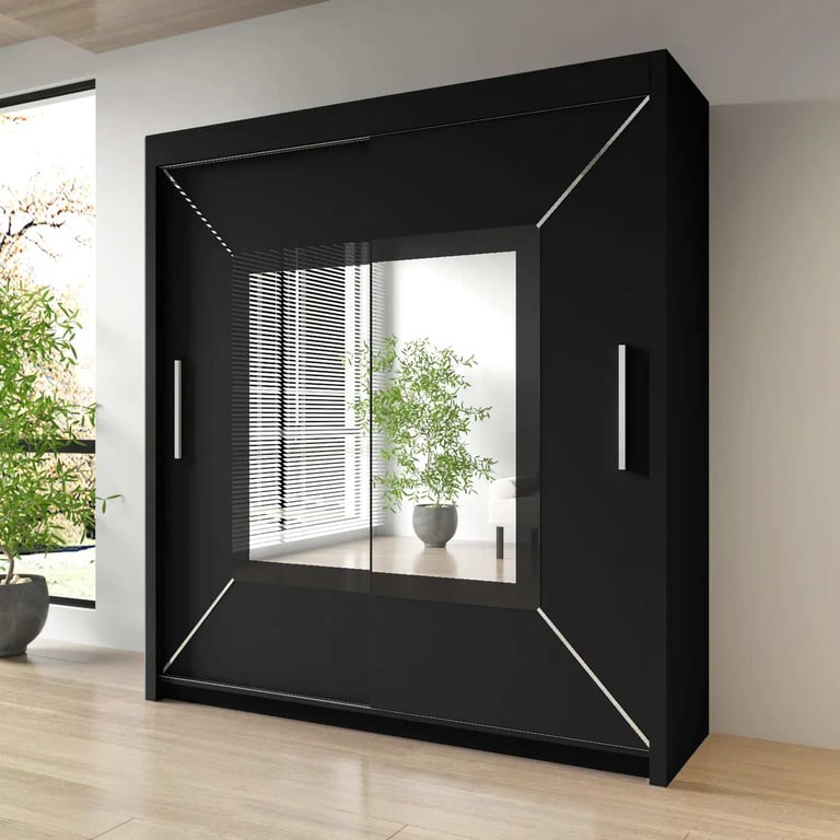 Sliding Mirror Wardrobe – New Stock – Limited Quantity Left