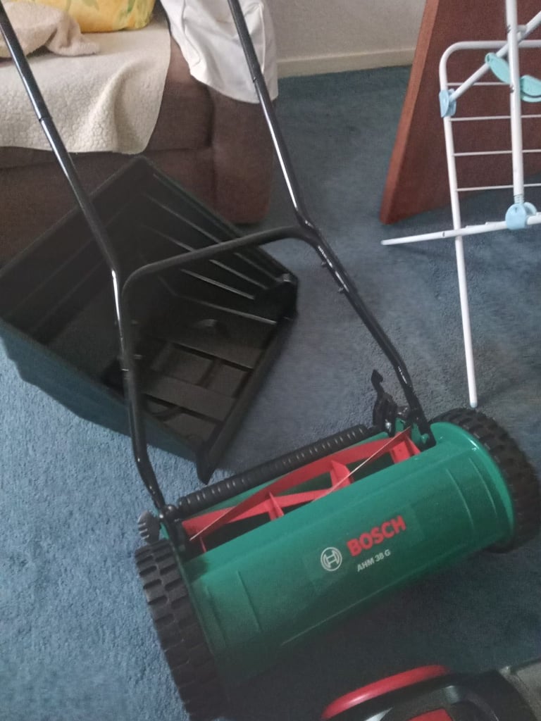 image for Bosch AHM 38 G Hand Push Cylinder Lawnmower AHM38G