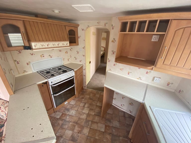 Cheap 3 Bedroom Static Caravan - Electric Heated - Offsite - Self Build, Farms