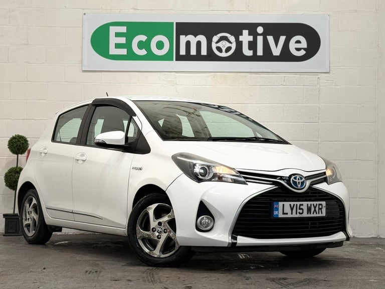 2015 Toyota Yaris 1.5 VVT-h Icon E-CVT Euro 6 5dr HATCHBACK Petrol/Electric Hybrid Automatic