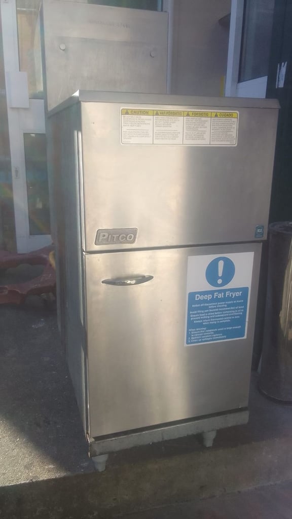 Catering equipment commercial gas Pitco fryers trailer restaurant kitchen items 